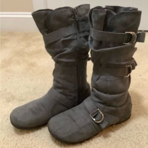 No Call Brand Strappy Casual Boots